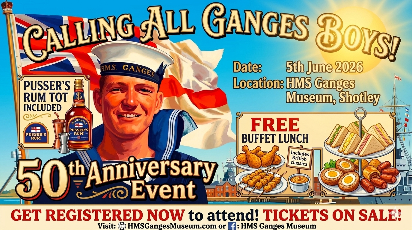 HMS Ganges 50th Anniversary Event